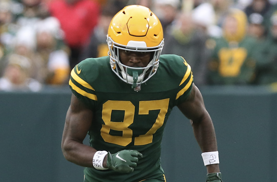 Romeo Doubs Running Romeo Doubs Running