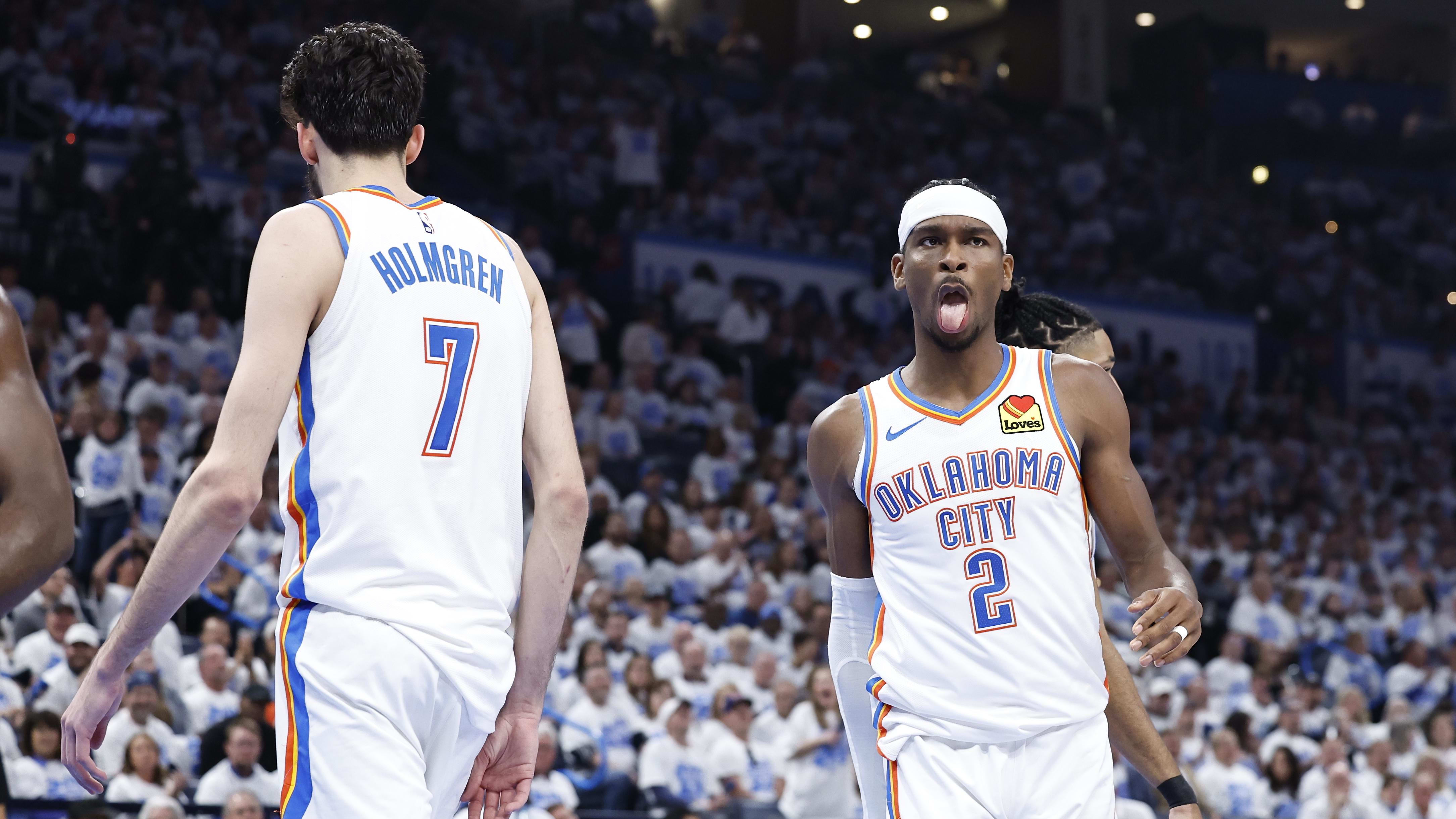 Oklahoma City starts postseason undefeated at home - leads New Orleans 2-0